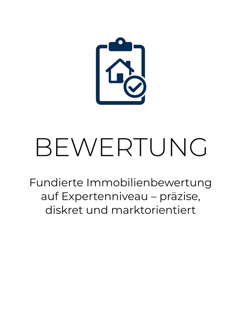 Immobilienbewertung in Ludwigsburg Symbol für diskrete Immobilienbewertung in Ludwigsburg